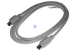 2 Meter PS/2 6 Pin mini-DIN Male to Male cable 2M cord Beige Keyboard Mouse lead - techexpress nz