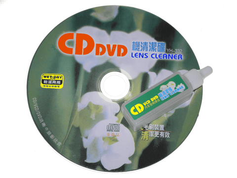 Optical CD DVD Compact Disk Drive Player Dry Cleaner Laser Lens Cleaning Kit - techexpress nz