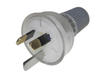 3 Pin Mains Power Plug NZ 240VAC 10A Rewireable Screw Back Entry - techexpress nz
