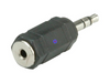 3.5mm Male Plug to 2.5mm Female Socket Receptacle Audio Headphone & Mic Adapter - techexpress nz