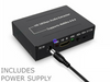 HDMI Audio Extractor Converter to SPDIF & Dual RCA L/R Stereo with Power Supply - techexpress nz