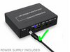 HDMI Audio Extractor Converter to SPDIF & Dual RCA L/R Stereo with Power Supply - techexpress nz