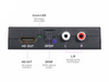 HDMI Audio Extractor Converter to SPDIF & Dual RCA L/R Stereo with Power Supply - techexpress nz