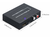 HDMI Audio Extractor Converter to SPDIF & Dual RCA L/R Stereo with Power Supply - techexpress nz