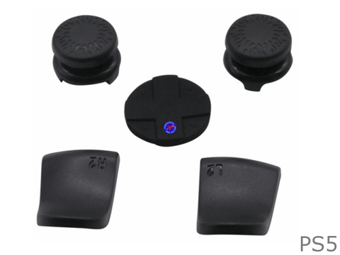 5 Piece PS5 Controller Button Kit 2 Thumbstick Caps 2 Triggers 1 D-Pad - techexpress nz
