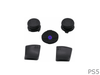 5 Piece PS5 Controller Button Kit 2 Thumbstick Caps 2 Triggers 1 D-Pad - techexpress nz