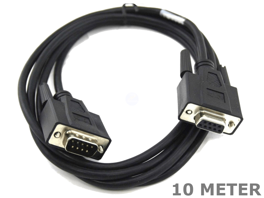10m 9 Pin DB9 D9 Male to Female RS232 Serial Extension Cable ...