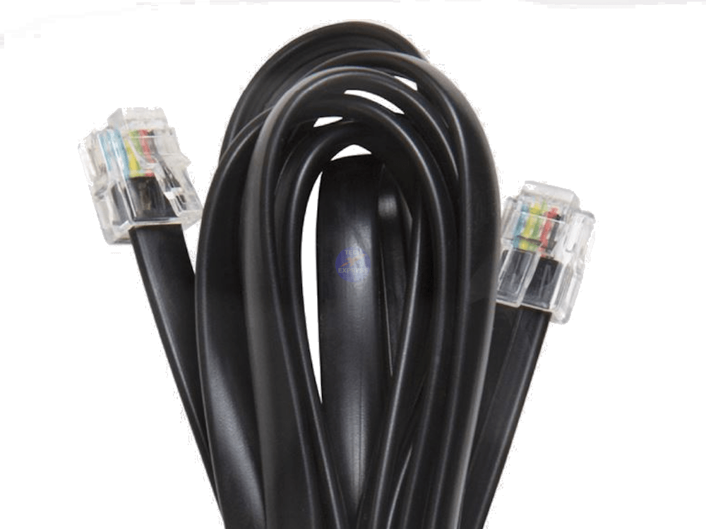 Photograph_of_Black_10_Meter_RJ11_to_RJ11_cable_cord_6P6C_6_pin_6_core ...