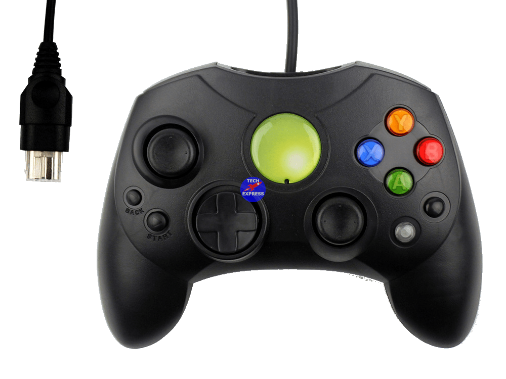 Xbox classic 10 button wired game controller gamepad joystick