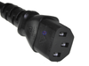 1.5 Meter 3 Pin Male wall plug to IEC Female Socket Power Cord Cable 1.5M lead - techexpress nz