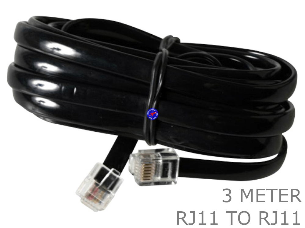 Crossover Rj11 3m 6P6C RJ11 to RJ11 Crossover Cable – Techexpress NZ