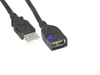 2 Meter USB 2.0 Male to Female extension cable cord Black 2M lead - techexpress nz