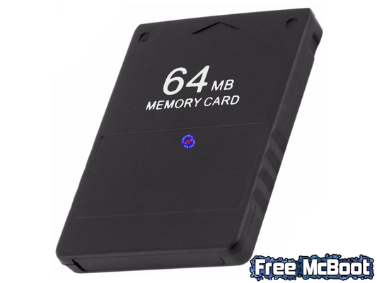 64MB PS2 Memory card with Free McBoot installed - techexpress nz