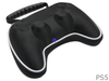 Black Durable Protective Zip Style EVA PS5 Controller Storage Bag Carry Case - techexpress nz