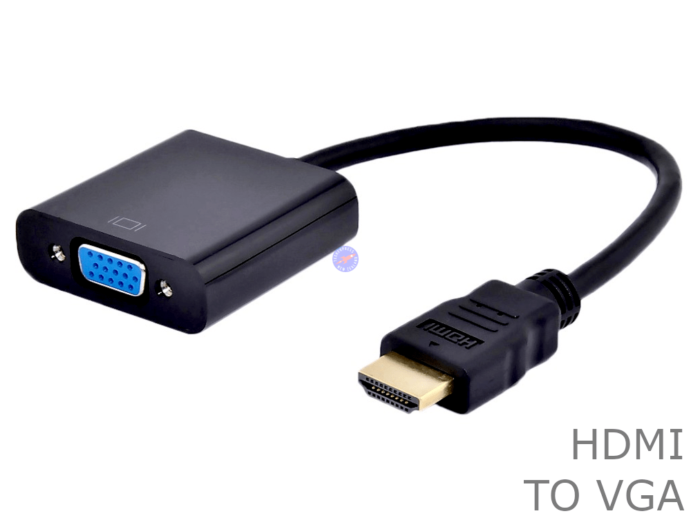 HDMI to VGA Adapter Monitor Screen Video Cable Converter Cord