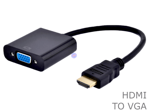 HDMI to VGA Adapter Monitor Screen Video Cable Converter Cord lead - techexpress nz