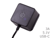 Raspberry Pi 4 Power Supply 5.1V 3A USB-C - techexpress nz