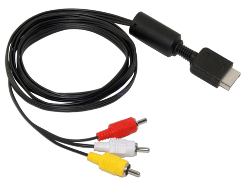 Sony Playstation PS1 PS2 PS3 Audio Video AV Cable Cord Lead - techexpress nz