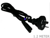 1.2 Meter 2 Pin Figure 8 Power Cable Cord 1.2M Lead - techexpress nz