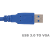 USB 3.0 to VGA Graphic Converter Card Display Cable Adapter 1080P - techexpress nz