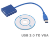 USB 3.0 to VGA Graphic Converter Card Display Cable Adapter 1080P - techexpress nz