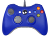 Wired Controller for Xbox 360 Game Console and Windows PC Blue - techexpress nz