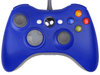 Wired Controller for Xbox 360 Game Console and Windows PC Blue - techexpress nz