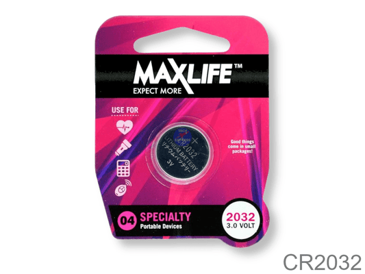 CR2032 Lithium Button Coin Cell Battery - techexpress nz