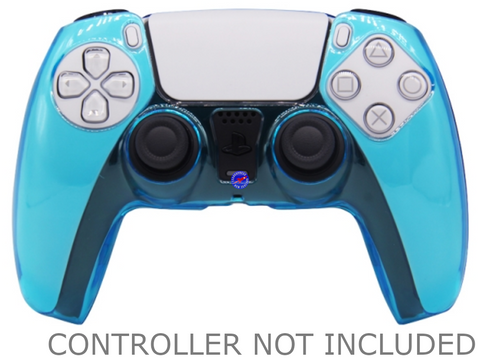 Crystal Blue PS5 Controller Case - techexpress nz