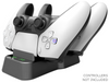 Dual PS5 DualSense Controller Charge Dock - techexpress nz