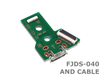 FJDS-040 PS4 Controler USB Charge Port Socket Connector PCB board and cable - techexpress nz