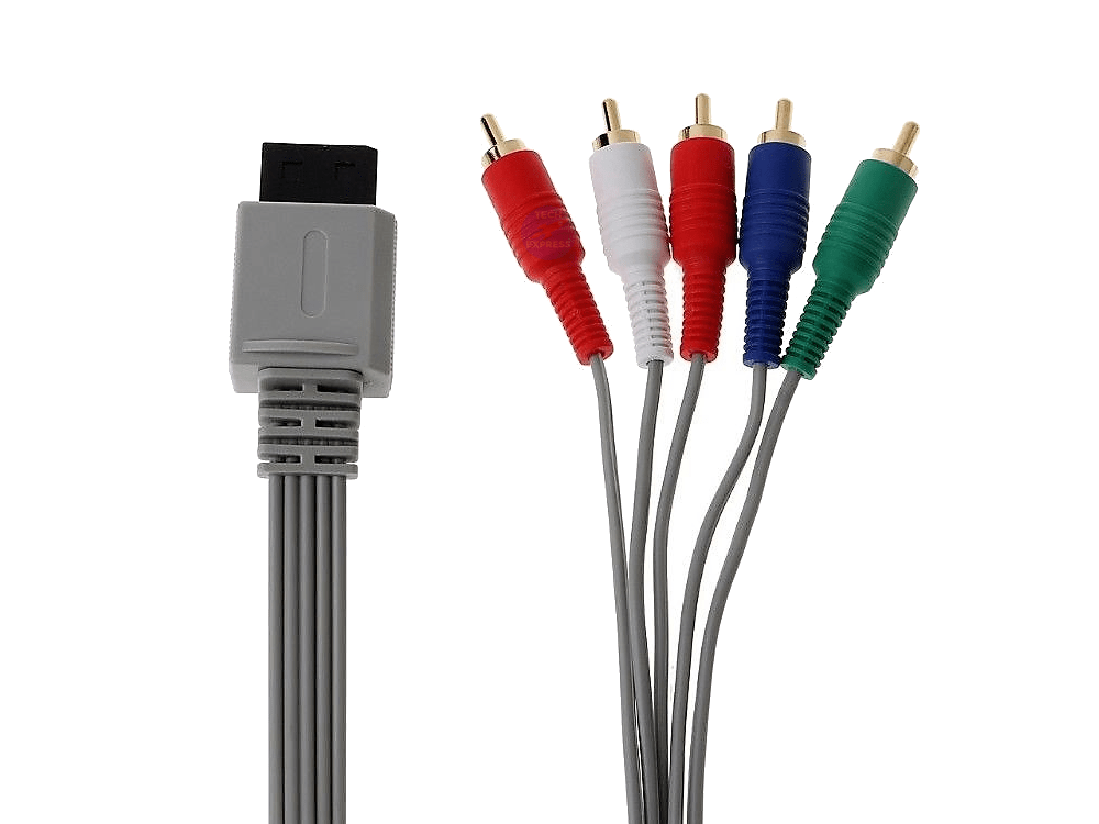 Av Composite Video Wii Cable, Nintendo Wii Cable Component