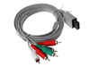 RGB Component AV Audio Video Cable for Nintendo Wii 1080P 5x RCA HDTV - techexpress nz