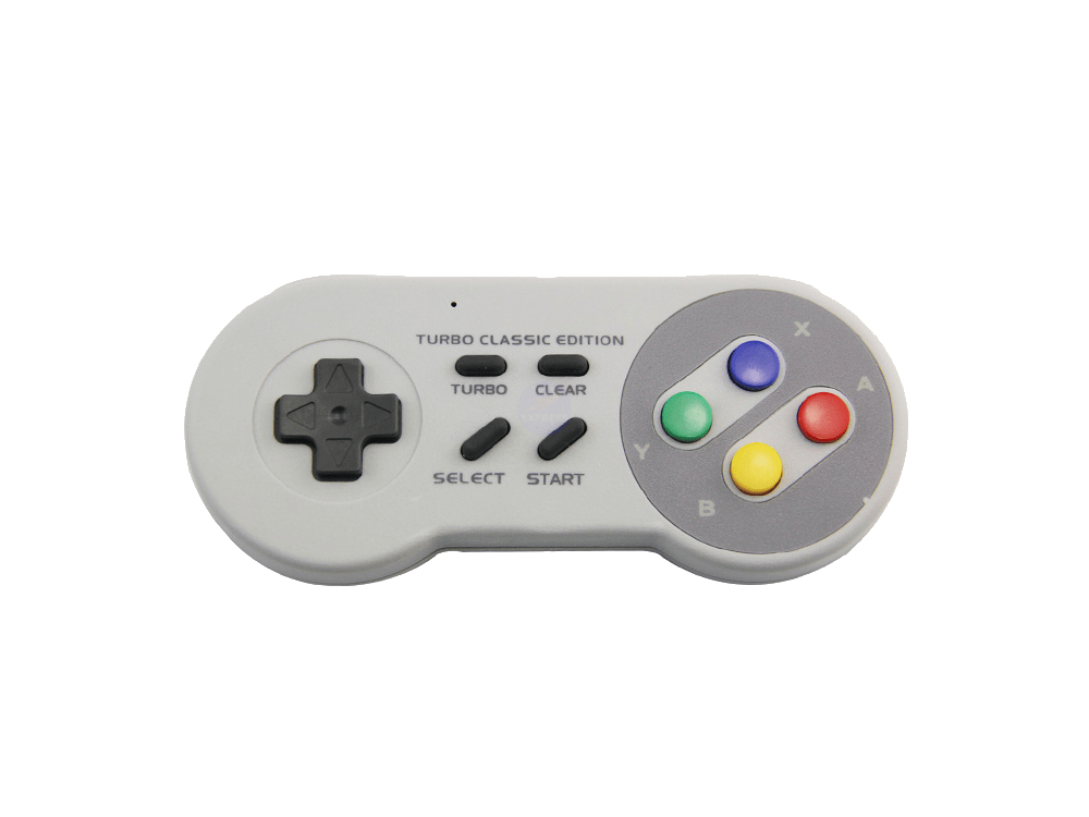 Wireless rechargeable controller for Mini Nintendo SNES Classic