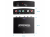 HDMI to YPbPr Component RGB Video and Stereo Audio Red Green Blue RCA Converter - techexpress nz