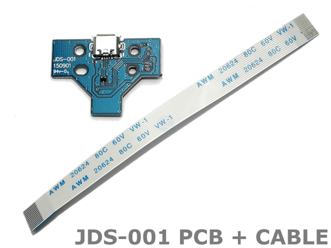 JDS-001 USB Charge Port Connector board for PS4 controller with 14 Pin Cable - techexpress nz