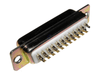 Male 23 Pin DB23 D-SUB Miniature solder connector for Commodore Amiga computers - techexpress nz