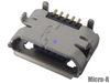 5 Pin Micro USB Type B PCB Solder Socket Connector for DIY Repair - techexpress nz