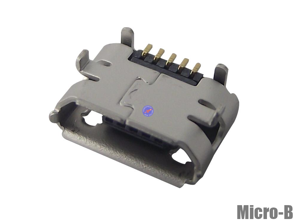 5 Pin Micro USB Type B PCB Solder Socket Connector for DIY Repair