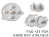 New 3 Piece Conductive Rubber Button Pad Kit for Nintendo Game Boy Advance GBA - techexpress nz