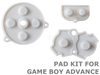 New 3 Piece Conductive Rubber Button Pad Kit for Nintendo Game Boy Advance GBA - techexpress nz