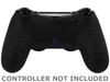 Black Anti-Slip Silicone Rubber PS4 Controller Protective Sleeve Grip Cover - techexpress nz