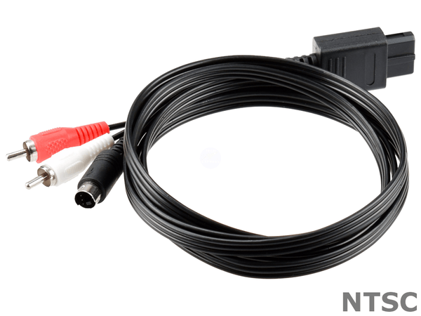 Nintendo gamecube video cable outlet