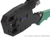 Network RJ45 RJ12 RJ11 Cat5 LAN Cable Plug Cut Strip & Crimp Tool Kit - techexpress nz