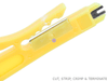 Network RJ45 RJ12 RJ11 Cat5 LAN Cable Plug Cut Strip & Crimp Tool Kit - techexpress nz