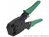 Network RJ45 RJ12 RJ11 Cat5 LAN Cable Plug Cut Strip & Crimp Tool Kit - techexpress nz