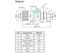 Red Insulated Panel Mount Terminal Binding Post with 4mm Banana Plug Socket - techexpress nz