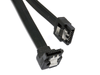 SATA 3 HDD Hard Disk Drive Cable Cord HIGH SPEED 6Gbs Black 50cm lead - techexpress nz