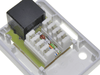 Wall or Floor Mount Cat5e RJ45 8P8C Voice or Computer Data Socket Outlet - techexpress nz