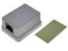 Wall or Floor Mount Cat5e RJ45 8P8C Voice or Computer Data Socket Outlet - techexpress nz
